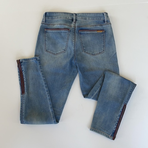 WHBM Red Leather Trim The Skimmer Size 2 - Picture 13 of 16